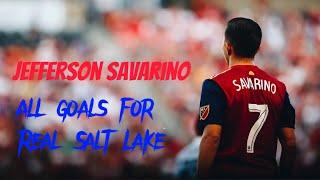 All of Jefferson Savarino’s goals for Real Salt Lake