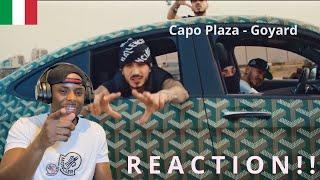 UK  REACTION TO  ITALIAN | Capo Plaza - Goyard (Official Video)