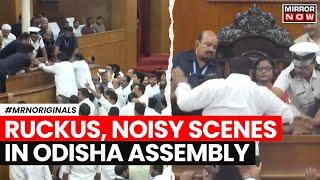 Ruckus Erupts In Odisha Assembly, Why Are Congress, BJD Protesting? | English News