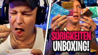 EKLIGE SÜßIGKEITEN aus CHINA?! SÜßIGKEITEN UNBOXING Sugargang | MontanaBlack Stream Highlights