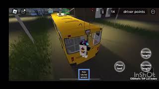 Гайд как запустить троллейбус в trolleybus simulator  Roblox
