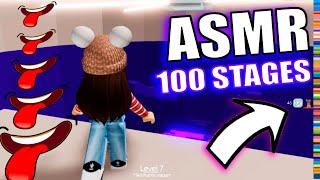 ASMR ROBLOX BEATING 100 STAGES TOH ~ TOWER OF HELL MOUTH SOUNDS