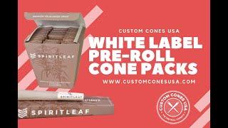 Retail Custom Pre-Rolled Cones | Custom Cones USA