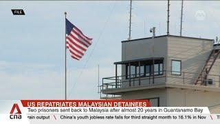 2 prisoners sent back to Malaysia after almost 20 years in Guantanamo Bay