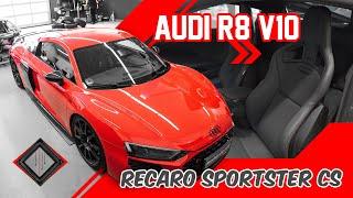 Audi R8 V10 | Recaro Sportster CS | mcchip-dkr