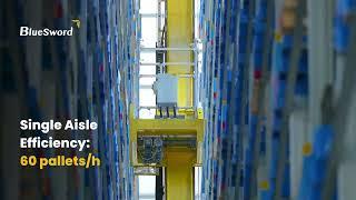 Stacker Crane - A Highly Efficient Pallet-level Storage & Sorting Solution - BlueSword