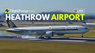 Heathrow Airport Live - Departures Sunday 7th July 2024