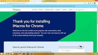 Ultimate Guide to Using iMacros for Google Chrome in 2025 | Niranjan Bansal 