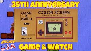 Super Mario Bros. 35th Anniversary Game & Watch!