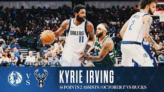 Kyrie Irving (14 Points) Highlights vs. Bucks | October 17, 2024