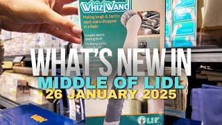 What's New in Middle of Lidl - New Arrivals - 26 January 2025