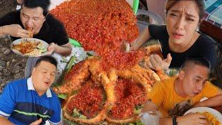 GILA !! GURITA JUMBO 4 KILO vs CABE 2 KILO || JUMBO OCTOPUS 4 Kgs vs CHILI 2 Kgs