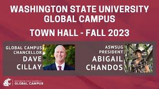 Fall 2023 WSU Global Campus Town Hall