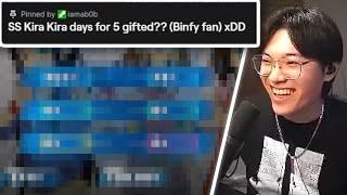 5 GIFTED SUBS IF BTMC CAN SS KIRA KIRA DAYS