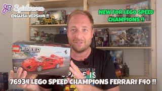 NEW for LEGO Speed Champions: 76934 Ferrari F40 !!