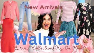 Walmart Haul NEW ARRIVALS  (Spring Fashion)| Walmart Spring Clothing (Try-On Haul)| Spring Outfits!