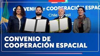 Chile y Brasil: Convenio de Cooperación Espacial