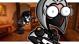 Catveira's Adventure in Rainbow Six Siege (feat. TheRussianBadger)