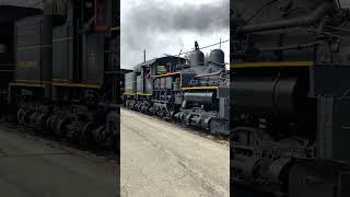 Shay Steam Locomotive and a Caboose Train! #trains #railroad