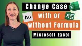 EXCEL Change Case of Text (3 Quick Fixes)