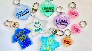 Engrave & Cut Shrink Plastic with the Cricut Maker (Custom Pet tags and Keychains)