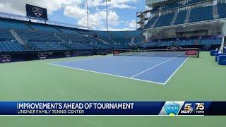 Behind-the-scenes look at enhancements for upcoming Western & Southern Open