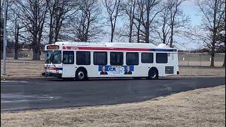 Full ride on SEPTA 2008 new flyer DE40LF #8172 on route 1 to parx Casino.