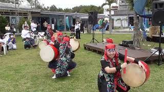 テンヨー節　創作太鼓集団 心-SHIN-　創作エイサー　青祭-ao matsuri-　（バタフライピー研究所×Gala青い海）　読谷村　沖縄