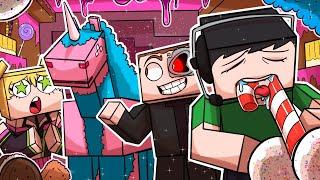 NOGLA goes GUMBALLS DEEP in Minecraft CANDYLAND MOD!