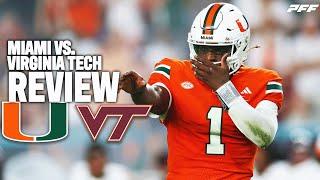 Virginia Tech vs. Miami Review | PFF Grade Release Show