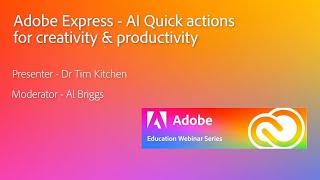 Adobe Express - AI Quick actions for creativity & productivity