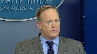 White House press secretary Sean Spicer slams media