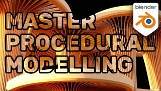 Master Procedural Modelling in Blender - Geometry Nodes Masterclass Trailer