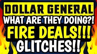 WHY ARE THEY DOING THIS!? NEW GLITCHES!! NEW COUPONS! DOLLAR GENERAL COUPONING THIS WEEK