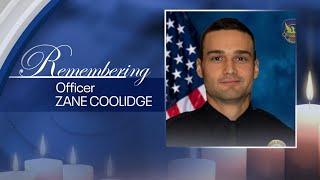 Memorial service for Phoenix Police Officer Zane Coolidge