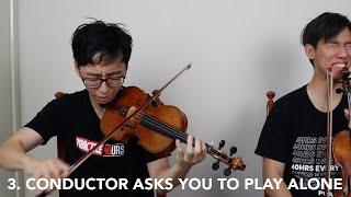 10 EMBARRASING MOMENTS IN ORCHESTRA