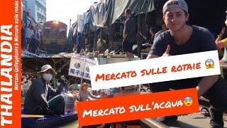 Bangkok - Mercato Galleggiante (Damnoen Saduak) e Mercato sulle Rotaie (Maeklong Railway)