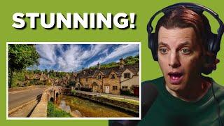 American Reacts to The Prettiest Villages In England!