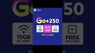 Globe GO+250 Digital Ad Q3 2024 15s (Philippines) [ST] #Shorts