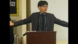 Joseph Yu - Teen Preach "People transformed by God's grace 1"