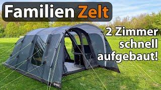 Aufblasbares FAMILIENZELT mit besonderen Funktionen! OUTWELL Moonhill 5 Air