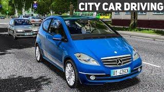 Durch die Stadt mit der MERCEDES A-KLASSE! CITY CAR DRIVING #5 - der Auto-Simulator