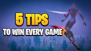 5 Fortnite Tips To Win EVERY Game In The Solo Victory Cup