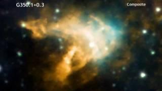 Strange Supernova - Cold Gas Cloud Molding Space Oddity?