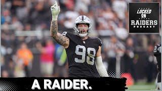 Las Vegas Raiders get deal done with Maxx Crosby; continue to show "serious team" signs