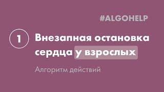 Внезапная остановка сердца у взрослых. Инструкция по использованию системы #ALGOHELP.