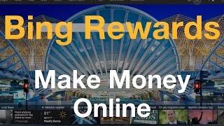 Microsoft Rewards (Bing Rewards) - Make $25 a Month - Make Money Online