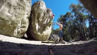 Bouldering Fontainebleau September 2016 - GoPro - Full HD