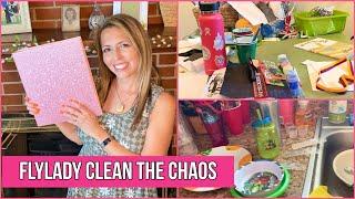 Hoarders ️ Flylady Cleaning the Chaos | My ADHD Control Journal | Clean with me