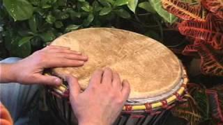 Funky djembe pattern for contemporary music